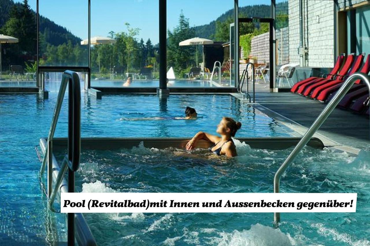 C2 Albmatte-Fewo , Hallenbad Aussenbecken Massagen Nebenan Sankt Blasien Exteriör bild